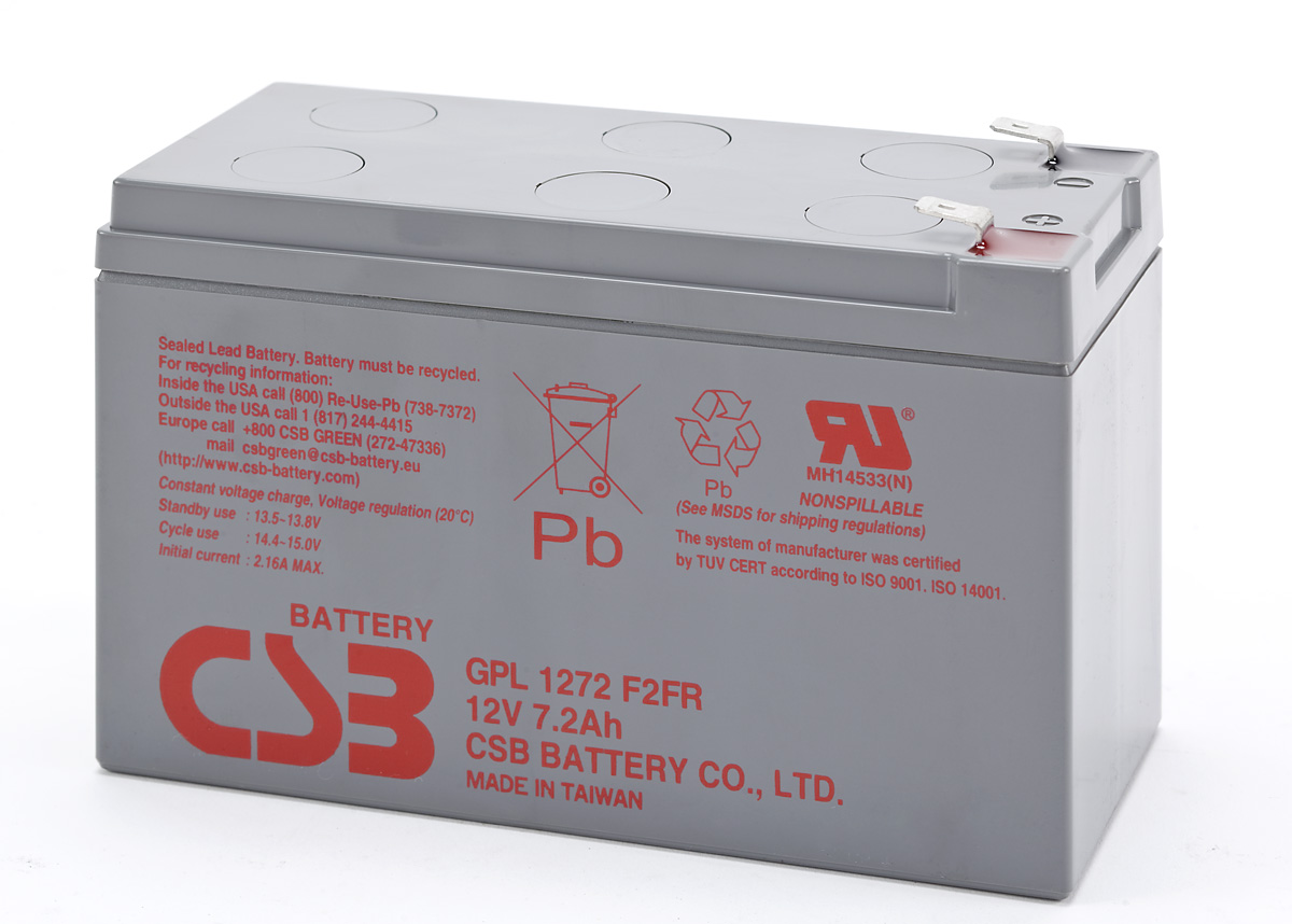 CSB蓄电池GPL1272