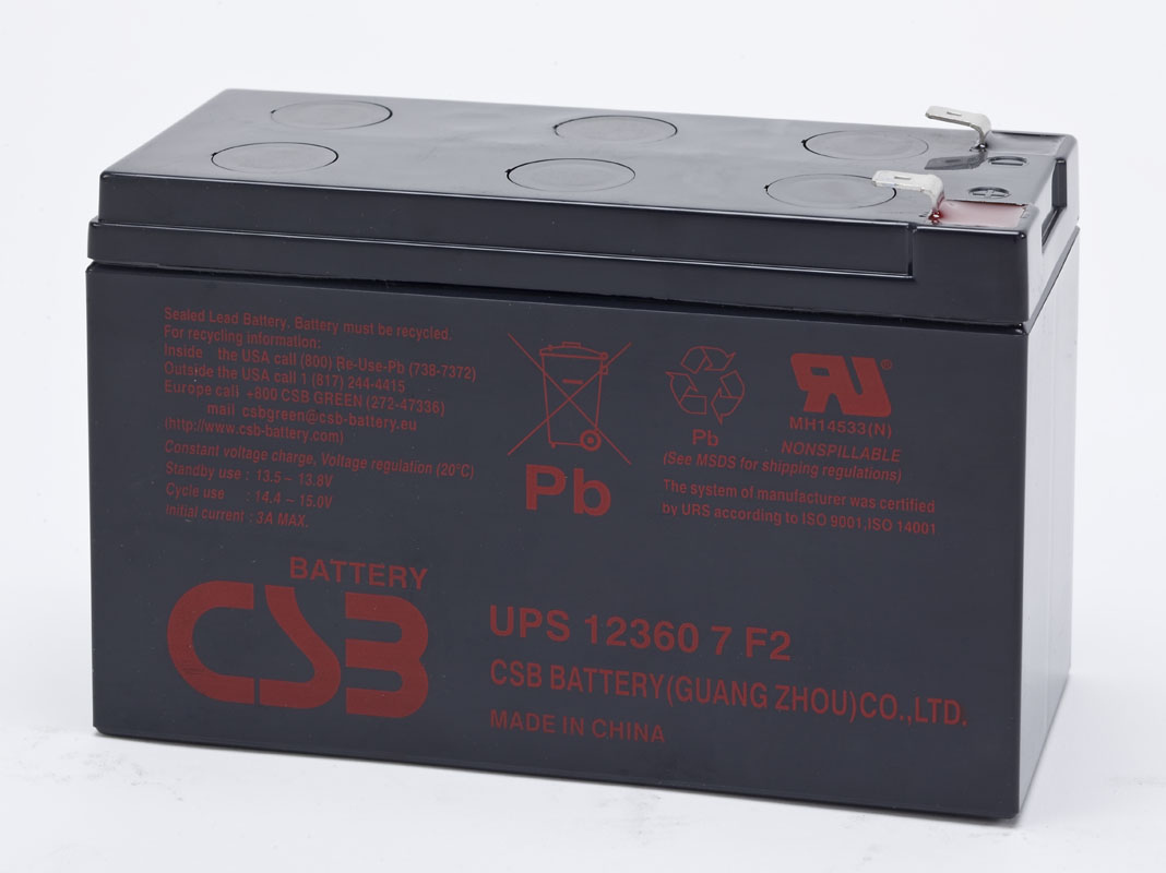 CSB蓄电池UPS123607