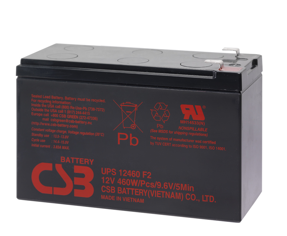 CSB蓄电池UPS12460