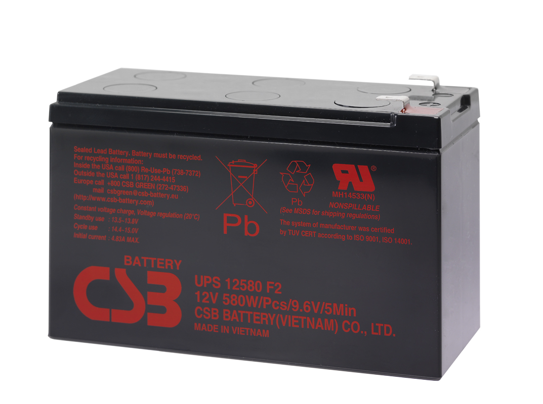CSB蓄电池UPS12580